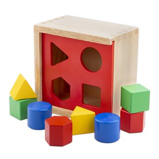 Shape sorting cube